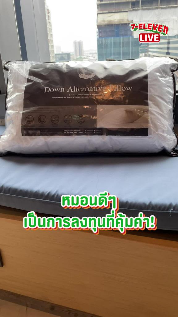 หลัับเต็มตากับหมอน Micro-Gel จาก Slumberland